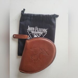 John Fluevog Heart Shaped Leather Wallet